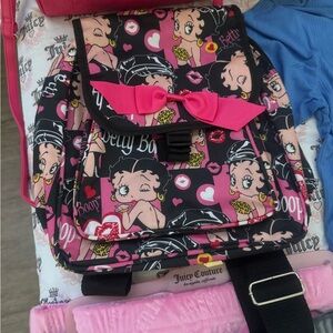 Betty boop back pack